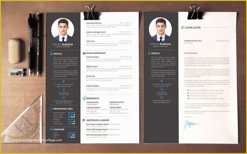 Free Modern Resume Templates for Word Of Modern Cv Template Word Free Download