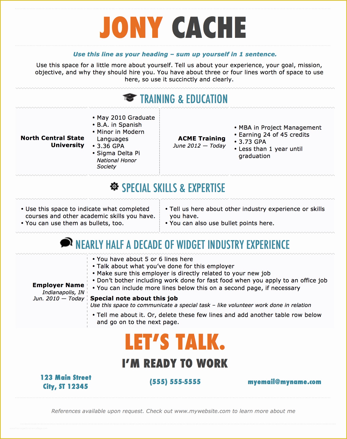 Free Modern Resume Templates for Word Of Modern Resume Template for Microsoft Word — Superpixel