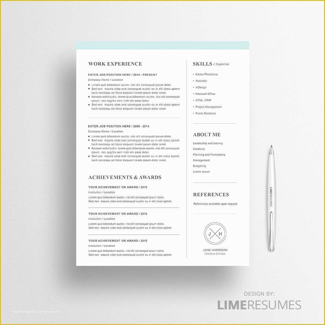 Free Modern Resume Templates Microsoft Word Of Modern Resume Template for Microsoft Word Limeresumes