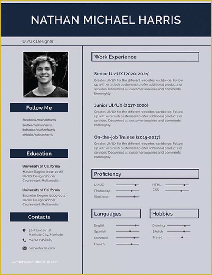 Free Modern Resume Templates Of Modern Resume Template Free Docx