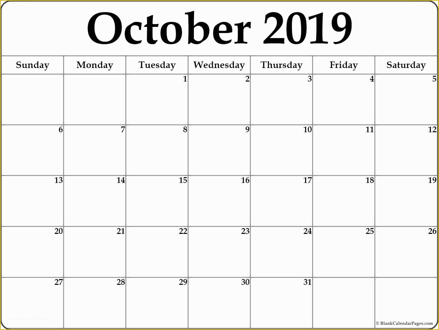 Free Monday Through Friday Calendar Template Of 2019 Calendar Monday 