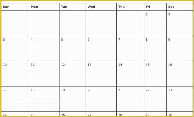 Free Monday Through Friday Calendar Template Of June