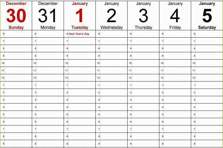 Free Monday Through Friday Calendar Template Of Monday Through Friday Calendar Template 2018 – Calendar