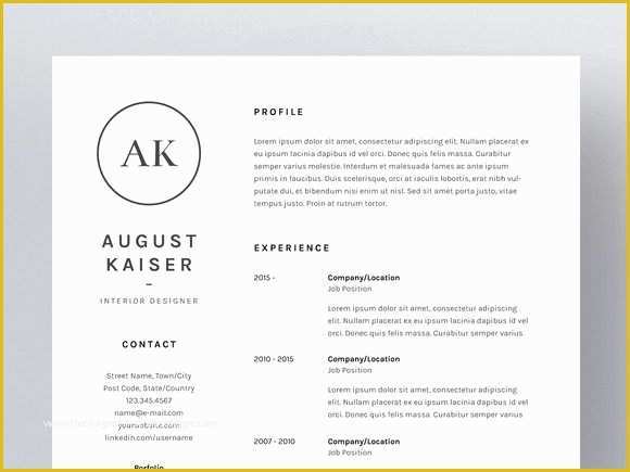 Free Monogram Resume Template Of 9 Best Monogram Resume Templates Images On Pinterest