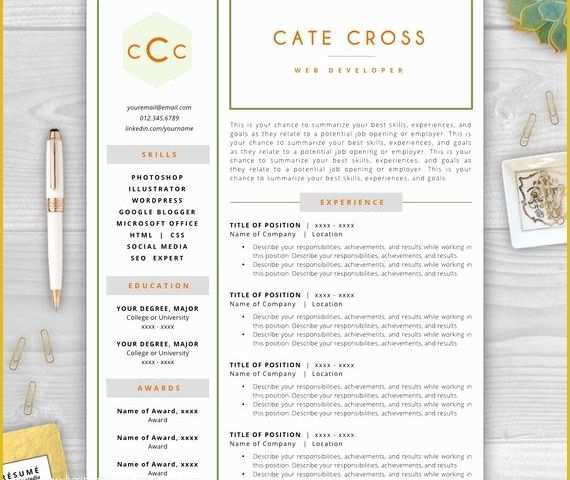 Free Monogram Resume Template Of Monogram Resume Template Resume Objective Resume Cover