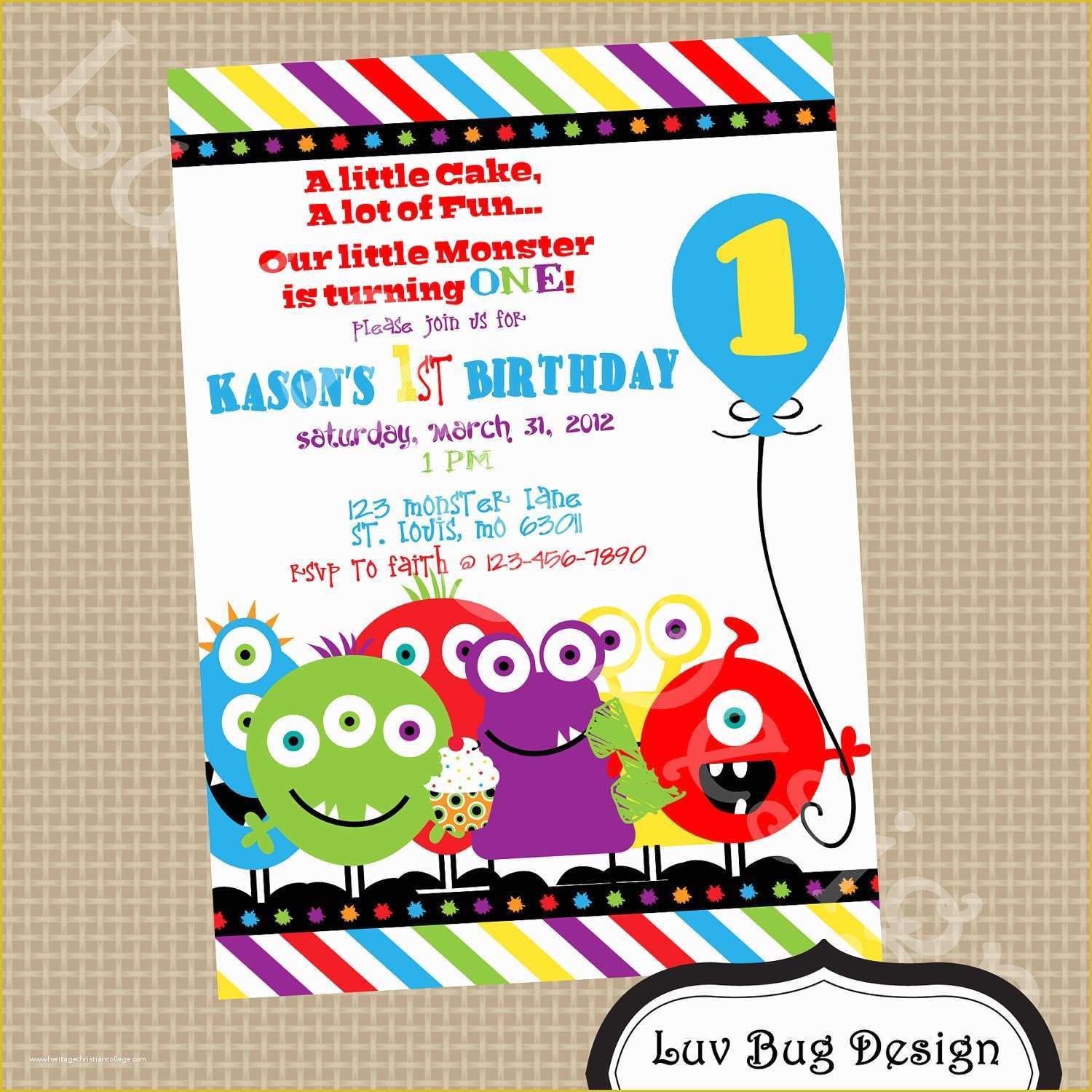 Free Monster Invitation Template Of Costumes Birthday Party Invitation Wording – Festival