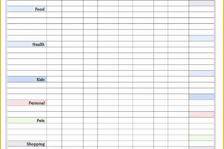 Free Monthly Budget Template Of Monthly Bud Template the Good Wife