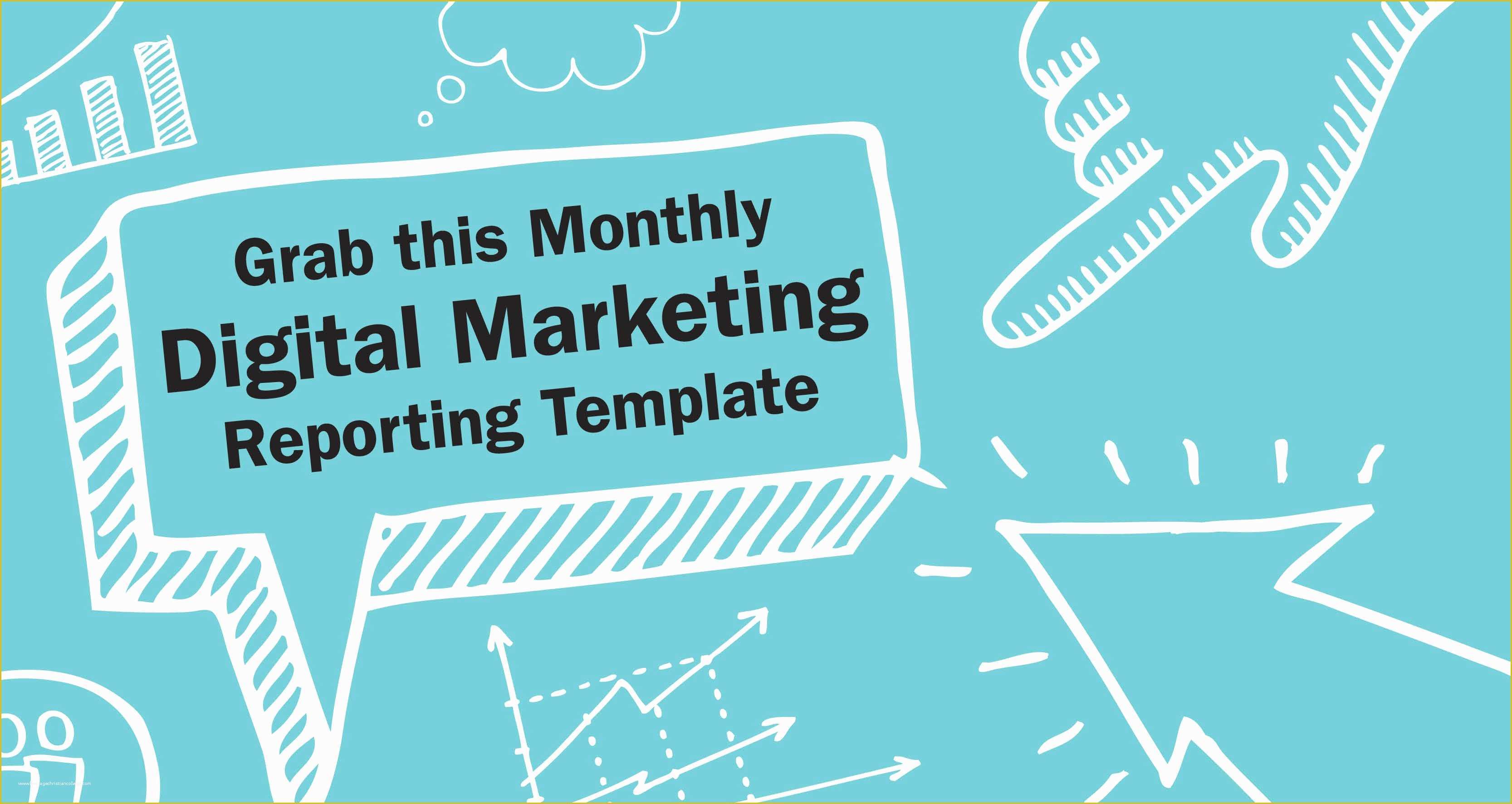 Free Monthly Marketing Report Template Of Free Digital Marketing Report Template