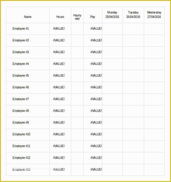 Free Monthly Work Schedule Template Excel Of 21 Monthly Work Schedule Templates Pdf Doc