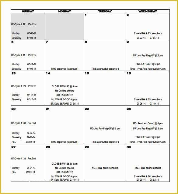 Free Monthly Work Schedule Template Of 21 Monthly Work Schedule Templates Pdf Doc