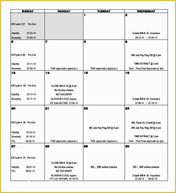 Free Monthly Work Schedule Template Of 21 Monthly Work Schedule Templates Pdf Doc