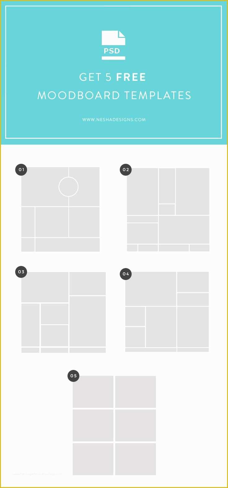 59 Free Moodboard Template Illustrator | Heritagechristiancollege
