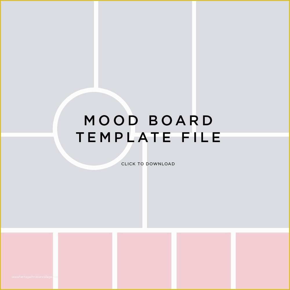 Free Moodboard Template Illustrator Of Creating A Mood Board