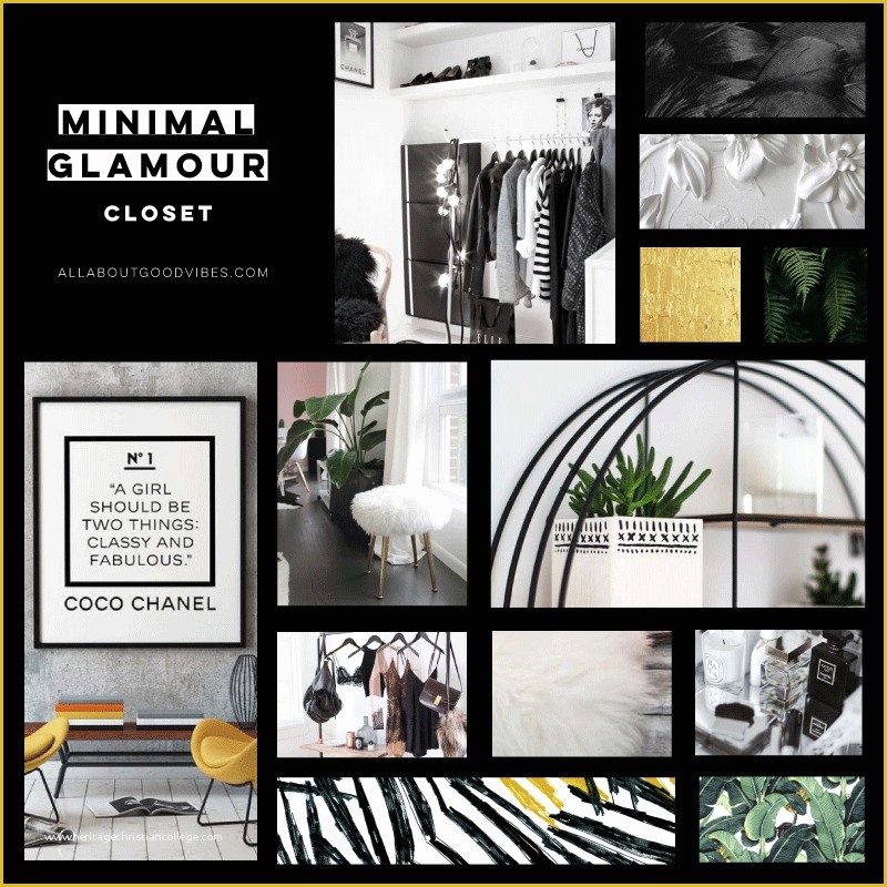 Free Moodboard Template Illustrator Of Drafting A Dream Closet with Pinterest