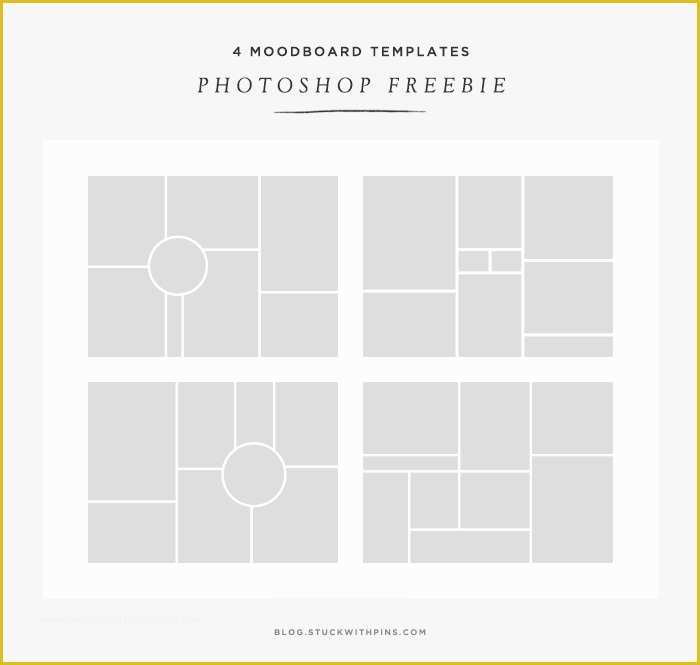 Free Moodboard Template Illustrator Of Free Moodboard Templates