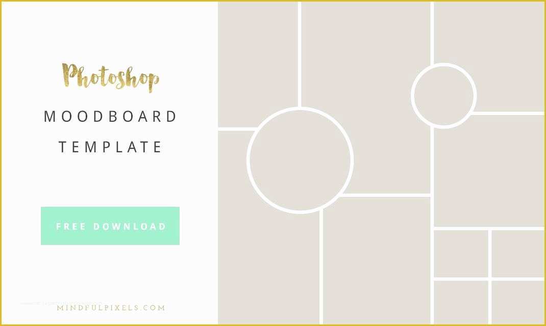 Free Moodboard Template Illustrator Of How to Create A Brand Board Free Moodboard Shop