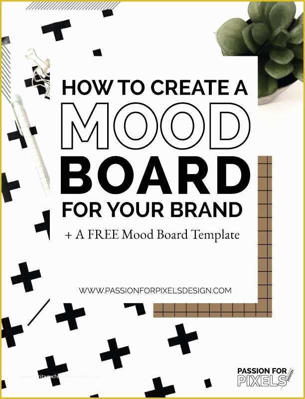 Free Moodboard Template Illustrator Of How to Create A Mood Board for Your Brand Plus A Free