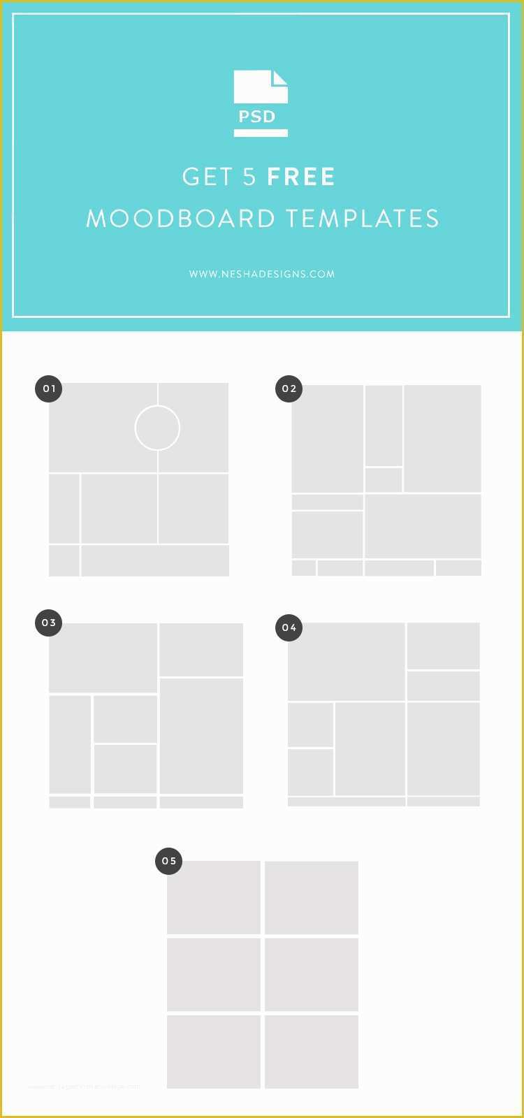 Free Moodboard Template Illustrator Of How to Create A Moodboard for Your Clients — Nesha Woolery