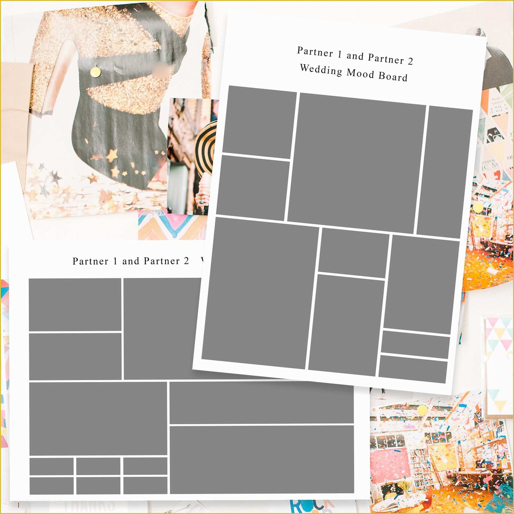 Free Moodboard Template Illustrator Of Six Moodboard Templates for Shop Brooklyn Floral