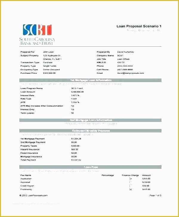 Free Mortgage Statement Template Of Free Mortgage Statement Template Business Resume Fresh