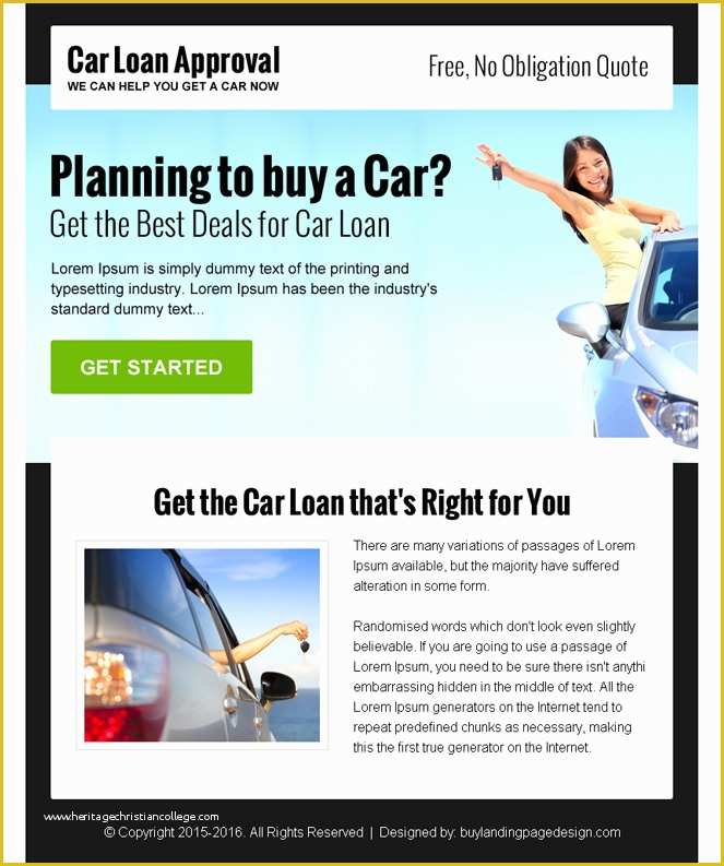 Free Mortgage Website Templates Of Ppv Landing Page Templates Free & Premium