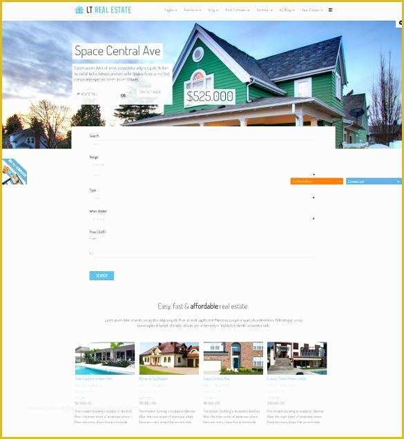 Free Mortgage Website Templates Of Premium Loan Website Template Mercial Mortgage Website