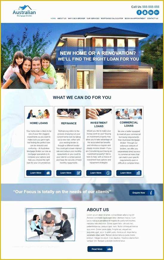 Free Mortgage Website Templates Of Premium Loan Website Template Mercial Mortgage Website