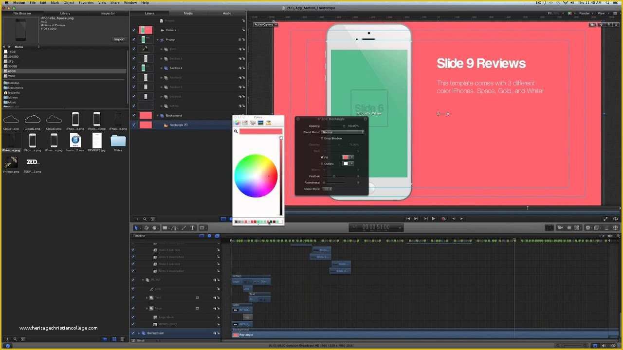 Free Motion 5 Templates Of Free Apple Motion 5 Template Help Video