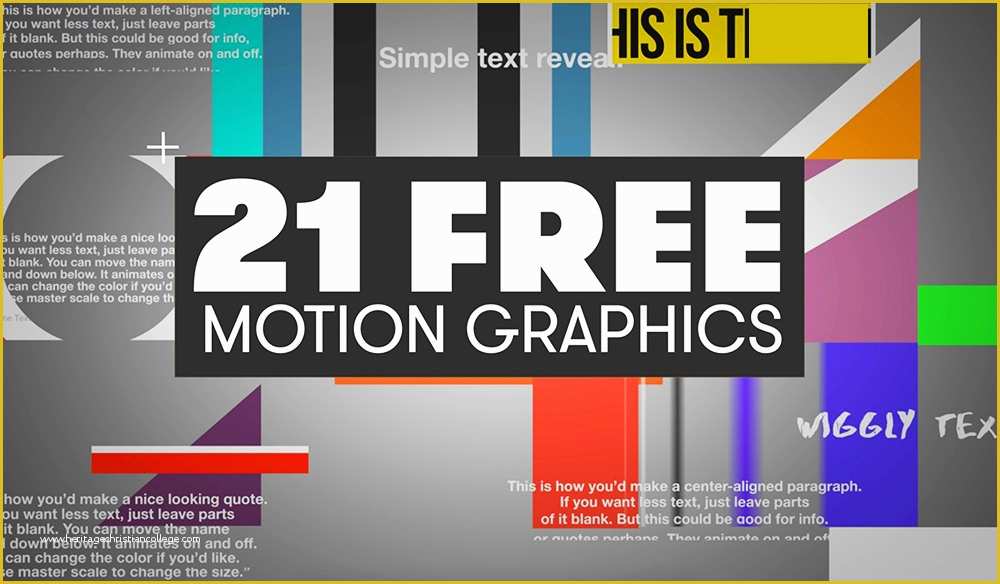 Free Motion Graphics Templates Of 21 Free Motion Graphics Templates for Adobe Premiere Pro