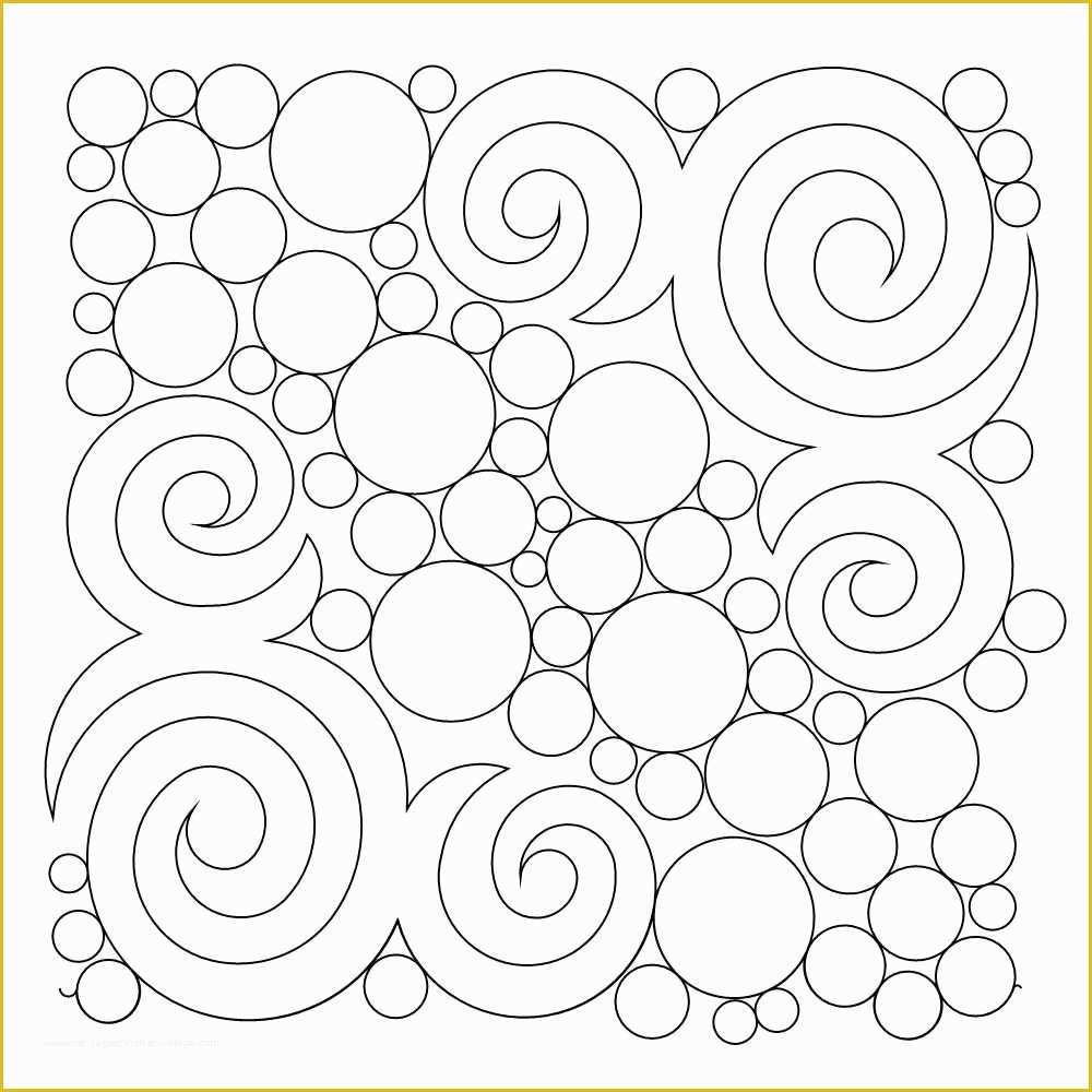 Free Motion Quilting with Templates Of Shop Category Bubbles Circles Pearls Pebbling