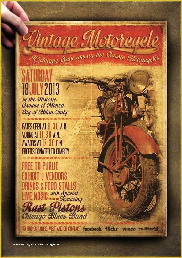 Free Motorcycle Ride Flyer Template Of 18 Best Flyer Examples Images On Pinterest