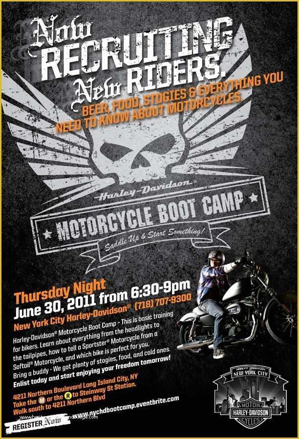 Free Motorcycle Ride Flyer Template Of Harley Davidson event Flyers Google Search