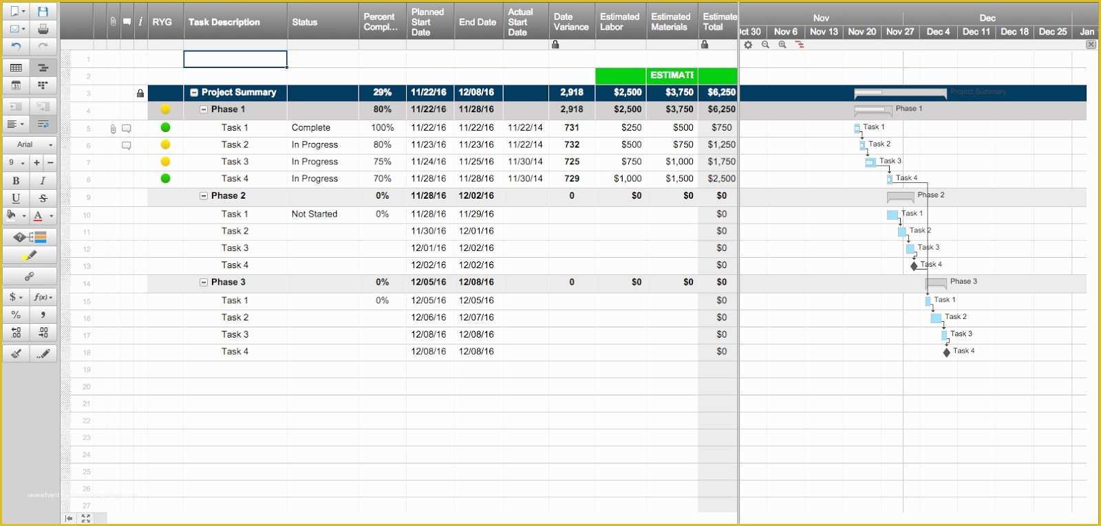 Free Ms Project Templates Of Free Microsoft Fice Templates Smartsheet