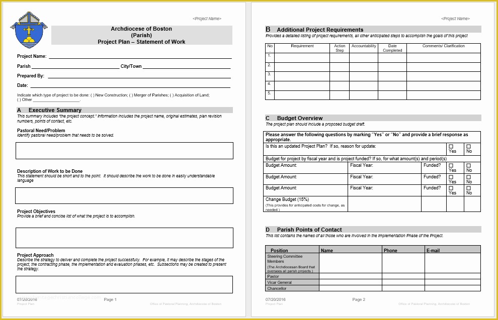 Free Ms Project Templates Of Project Plan Templates 18 Free Sample Templates