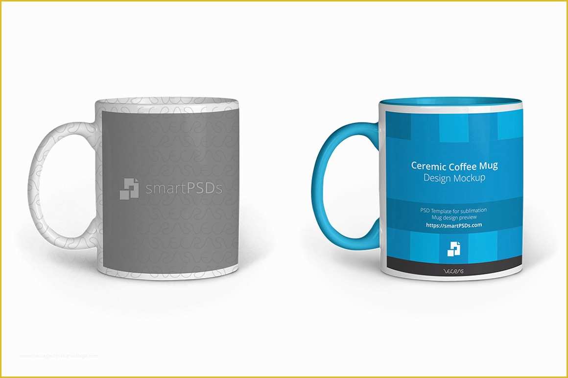 Free Mug Templates for Sublimation Of Coffee Mug for Sublimation Preview Design Template