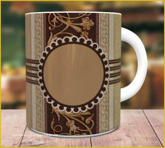 Free Mug Templates for Sublimation Of Floral Mug Template Digital Template Sublimation Template