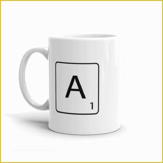 Free Mug Templates for Sublimation Of Letter Tiles Sublimation Printing Mug Template From