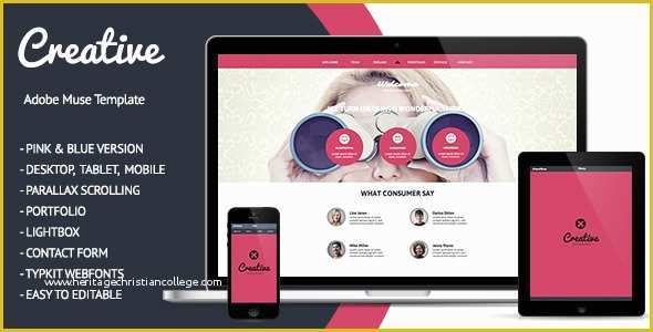 Free Muse Templates Download Of 45 Best Adobe Muse Templates Free &amp; Premium Download