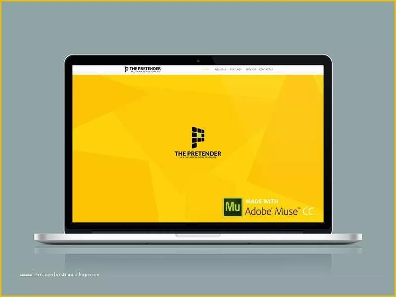 Free Muse Templates Download Of Free Adobe Muse Template by Peter Spencer