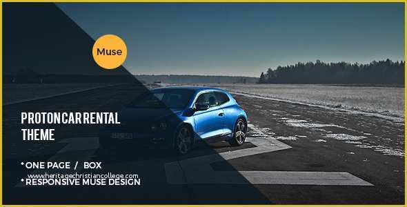 Free Muse Templates Download Of Proton Car Rental and Sales Muse Template – themeforest