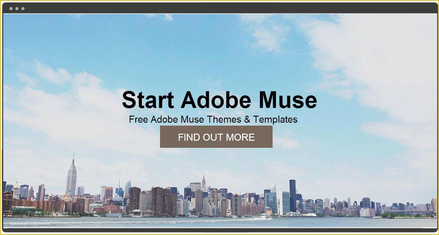 Free Muse Templates Download Of Start Muse Free Muse Template – Free Adobe Muse Templates