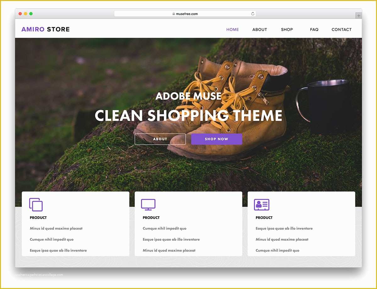 Free Muse Templates Responsive Of 16 Free Adobe Muse Templates & themes 2019 Colorlib