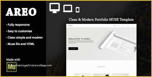 Free Muse Templates Responsive Of areo Responsive Multi Purpose Muse theme Free Nulled themes