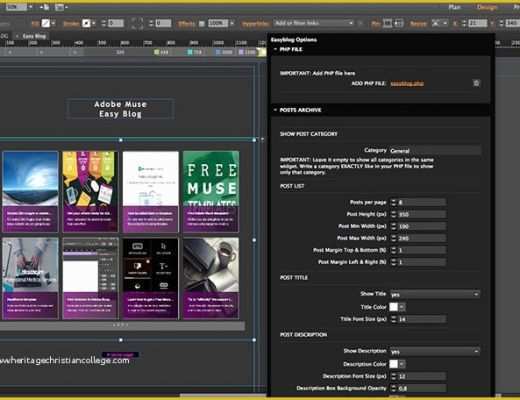 Free Muse Templates Responsive Of Easyblog Free Responsive Muse Templates &amp; Wid S