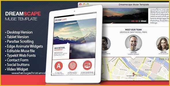 Free Muse Templates Responsive Of Free and Premium Responsive Adobe Muse Templates