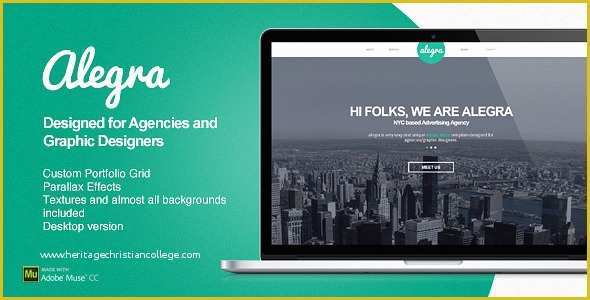 Free Muse Templates Responsive Of Free and Premium Responsive Adobe Muse Templates