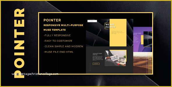 Free Muse Templates Responsive Of Pointer Responsive Multi Purpose Muse Template