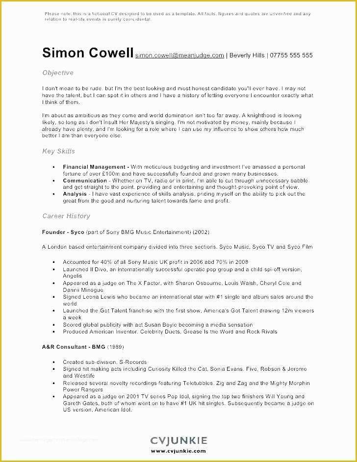 Free Musician Resume Template Of Entertainment Resume Template – Gyomorgyurufo