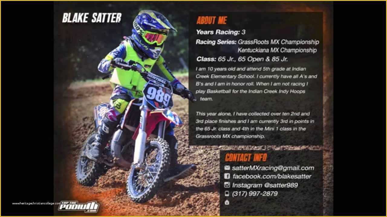 Free Mx Resume Templates Of Free Motocross Resume Templates