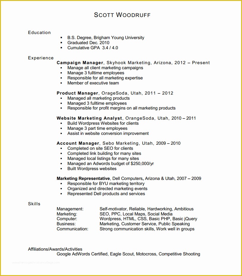 Free Mx Resume Templates Of Free Motocross Resume Templates